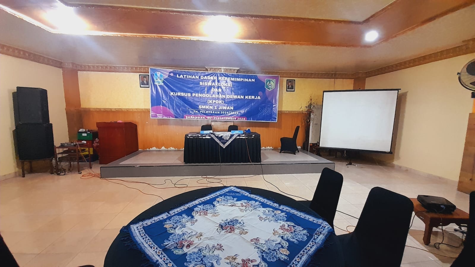 LATIHAN DASAR KEPEMIMPINAN SISWA DAN  KPDK, SARANGAN (HOTEL MERAH 2) 20-21 SEPTEMBER 2024